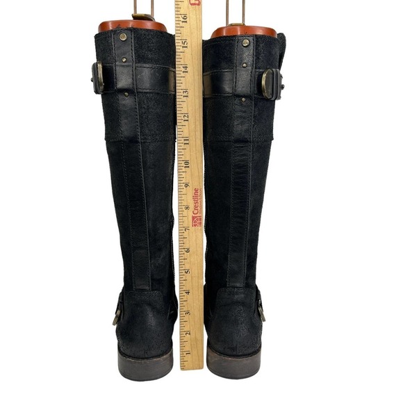 UGG Australia Womens Black Dayle 1007671 Suede Mid Calf Western Boots Size US 6 - Picture 4 of 9